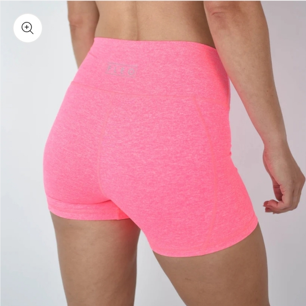 Fleo Neon Pink Bike Shorts